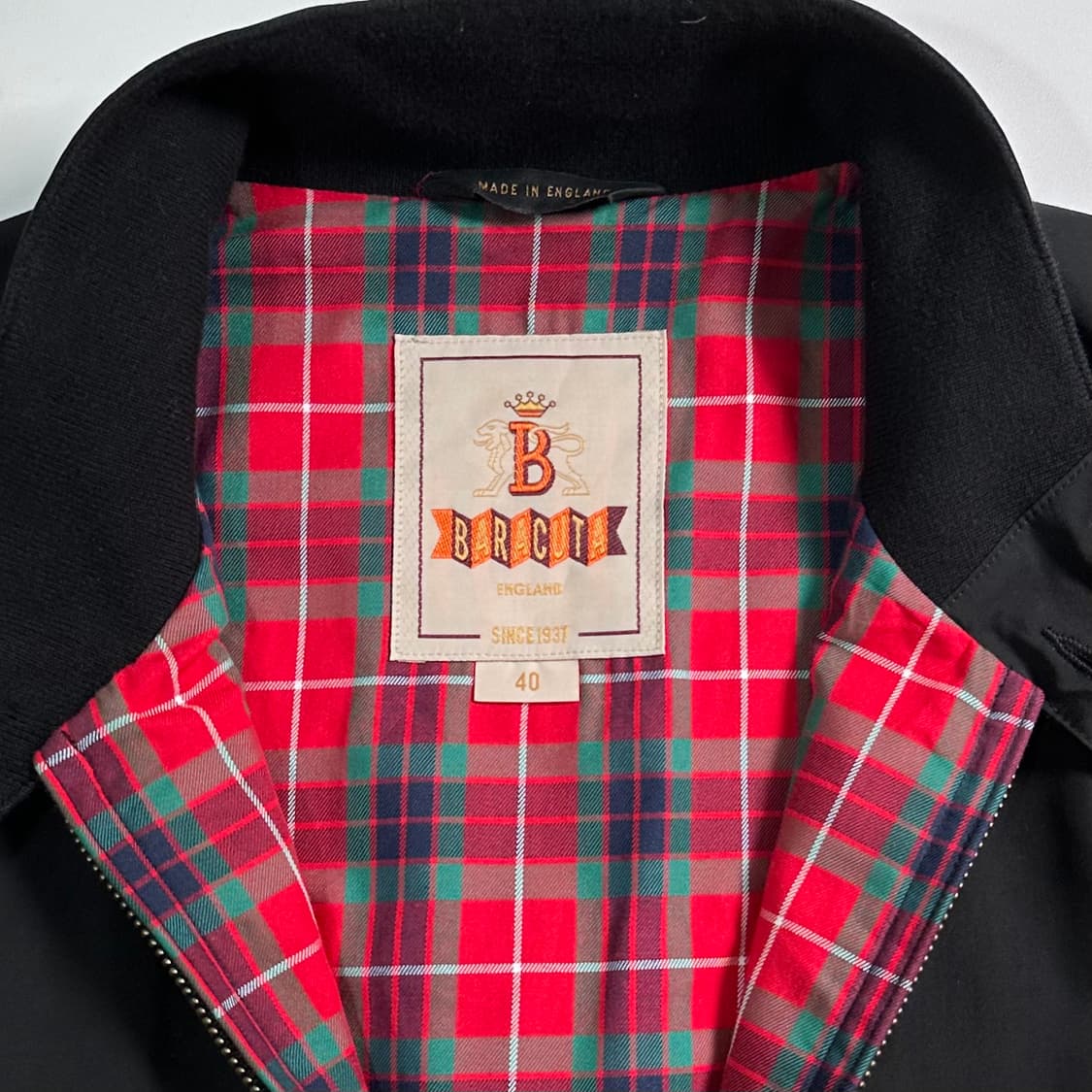 바라쿠타 블랙 G9 헤링턴 자켓 상품이미지9