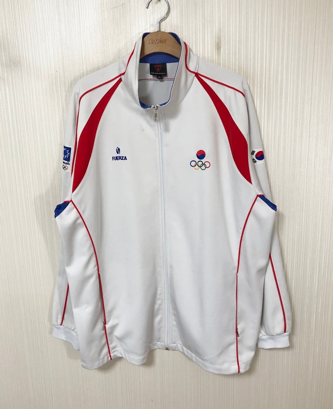 훼르자국대 국대KOREA 2004 아테네올림픽 국대 트레이닝자켓 2L 상품이미지1