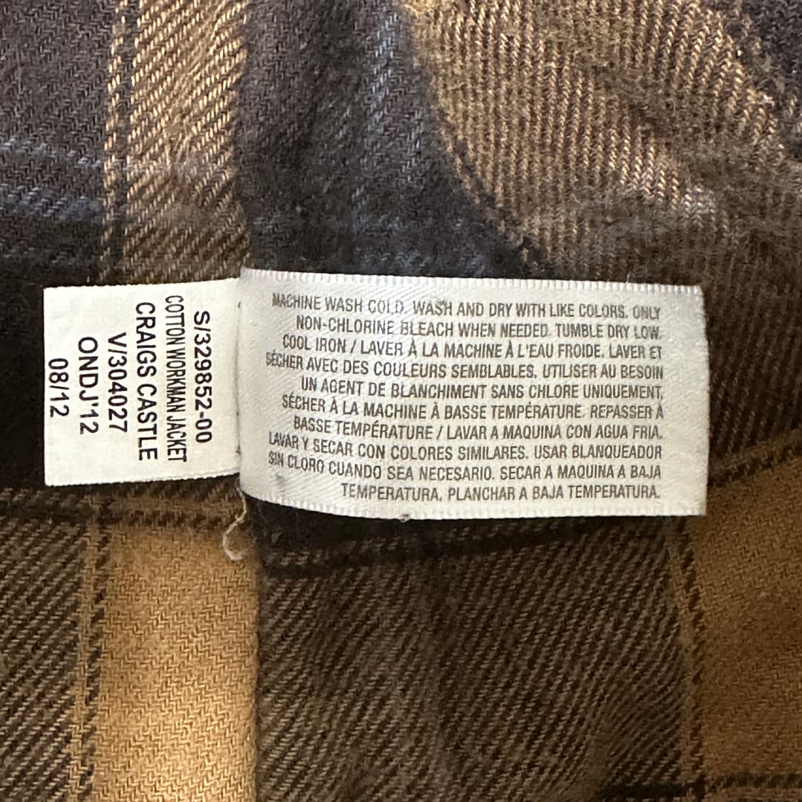 OLD NAVY 올드네이비 헌팅 자켓 베이지 색상 S 사이즈 상품이미지10