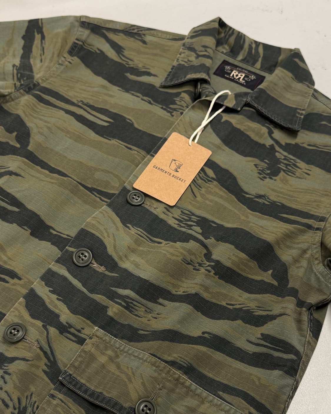 RRL 타이거카모 반팔 셔츠 상품이미지7