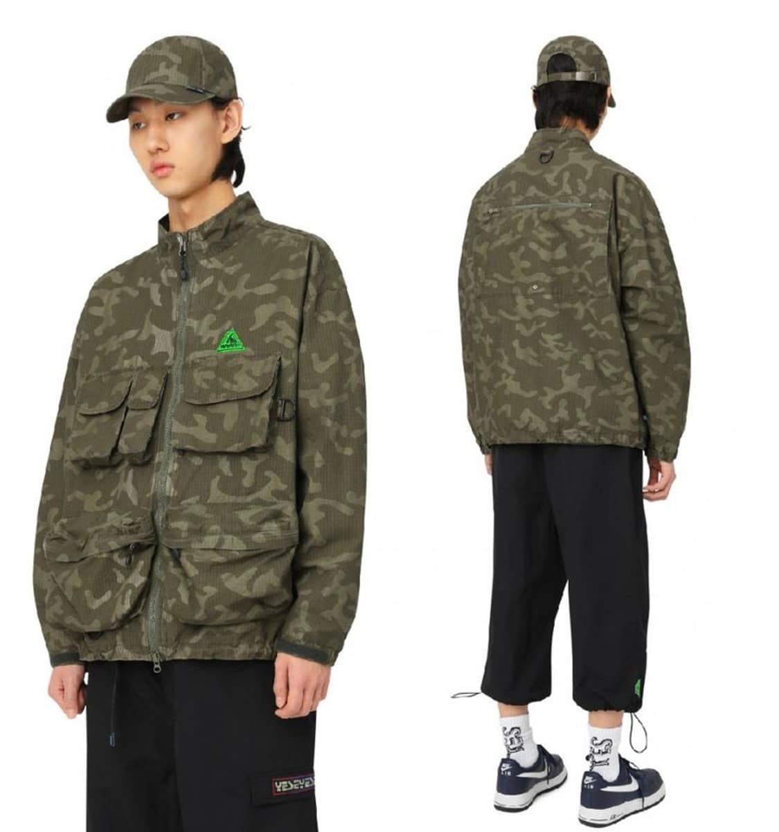 예스아이씨 카모자켓 L (카키) 상품이미지3