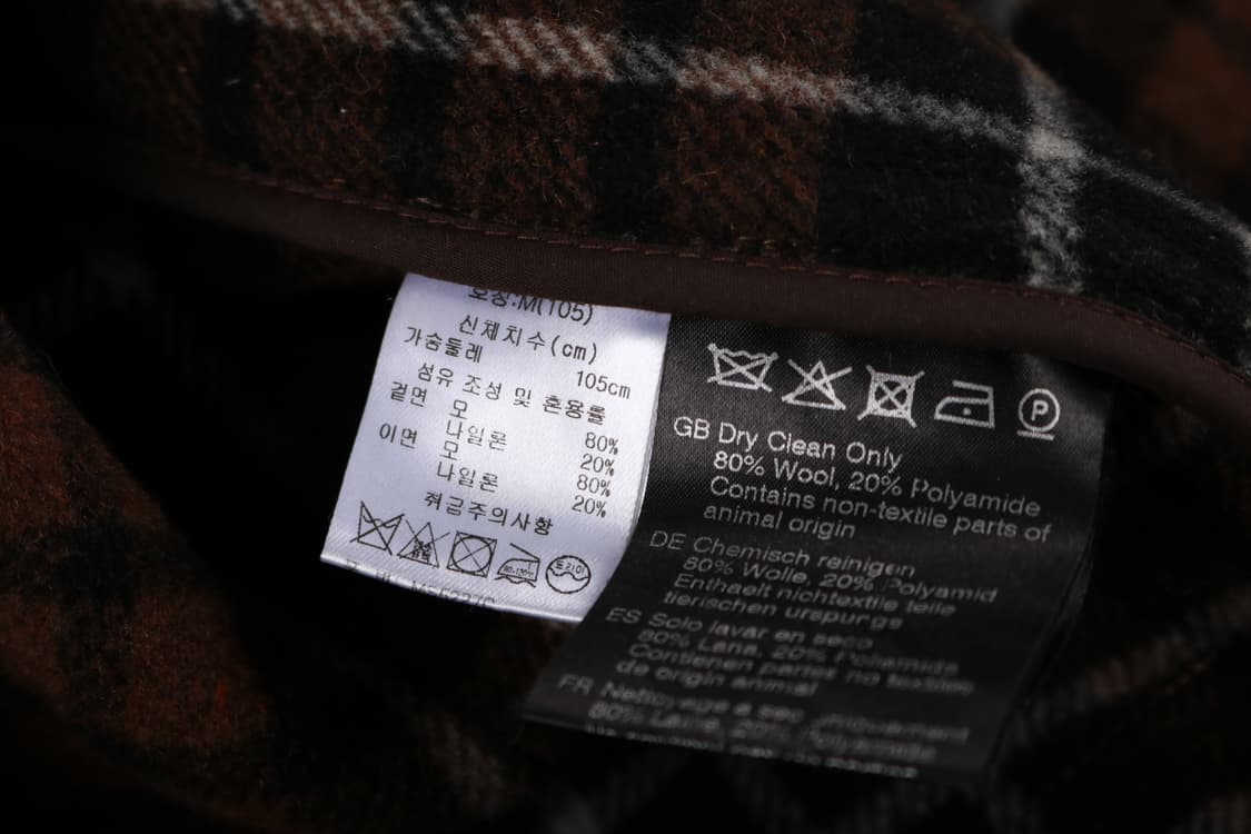 [M] 글로버올 울 더플코트 상품이미지7