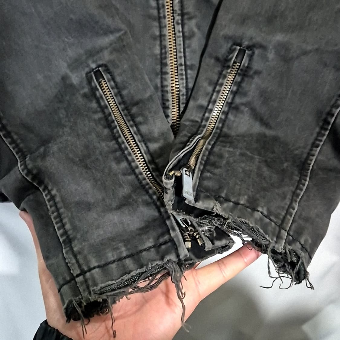 아르마니 익스체인지 빈티지 라이더 자켓 상품이미지4