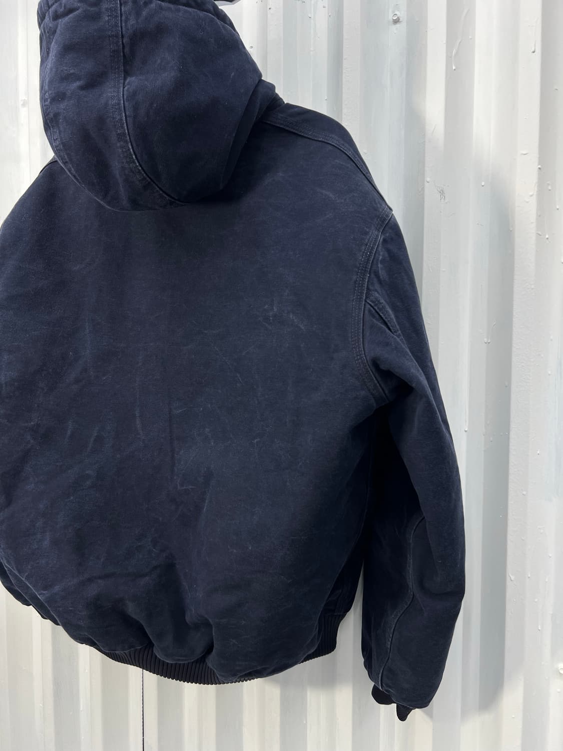 10s) Carhartt J130 MDT (네이비 XL) USA 상품이미지4