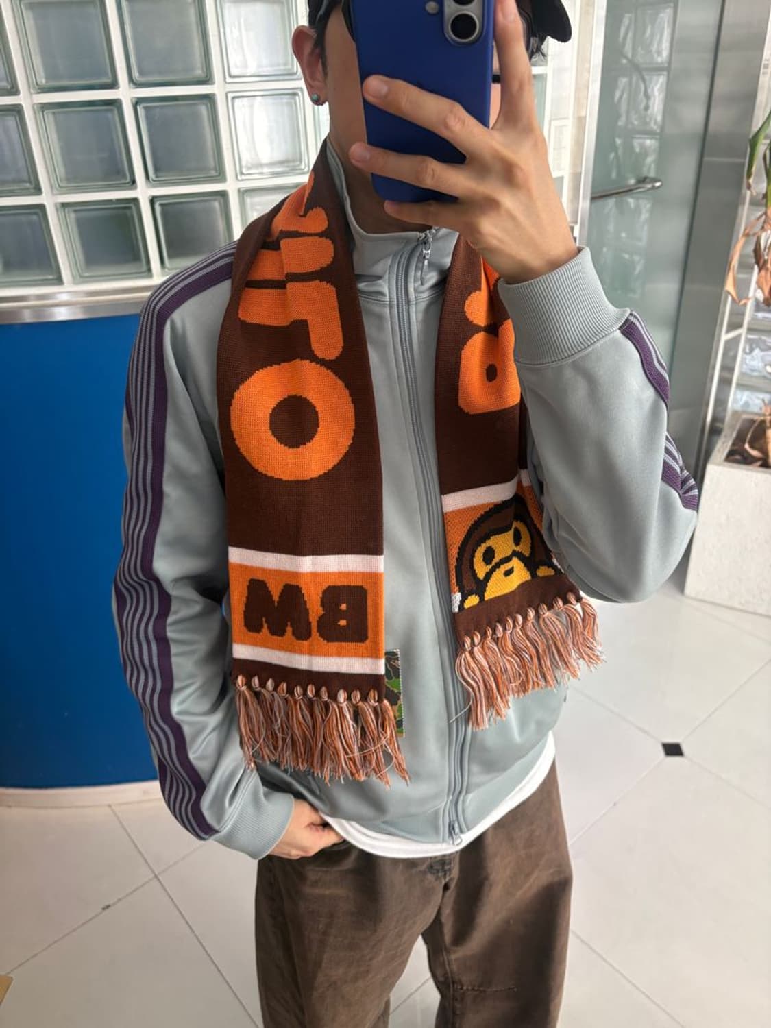 MILO KNIT SCARF 베이비 밀로 니트 스카프 상품이미지1
