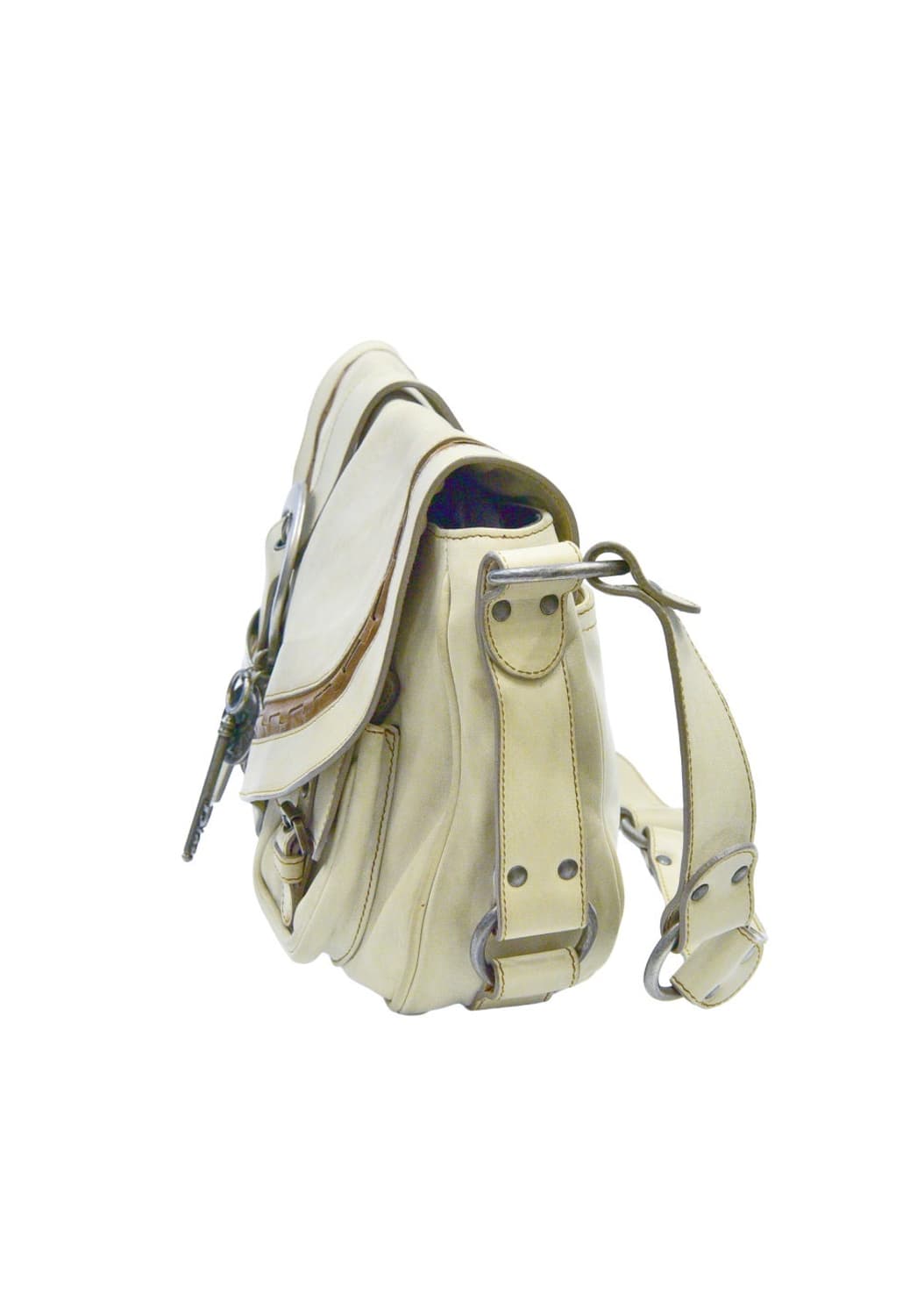 디올 가우초 새들백 (정품) 상품이미지3