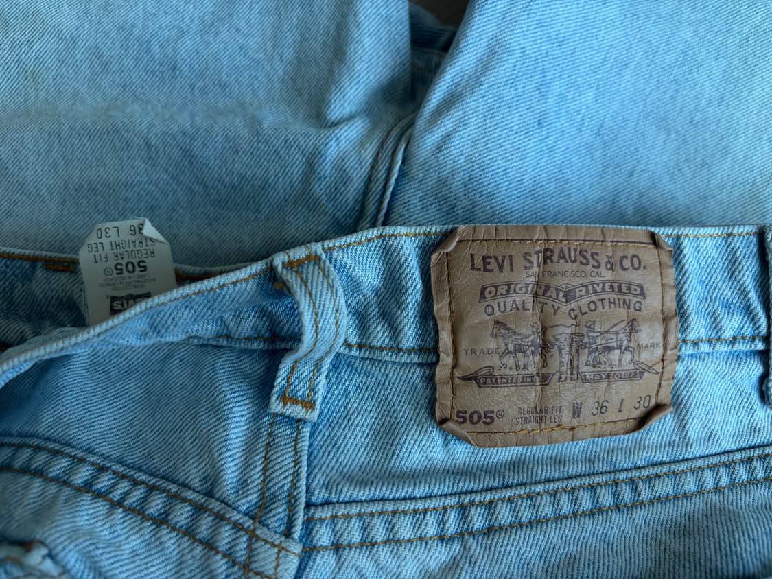 90s levis 505 36x30 상품이미지3