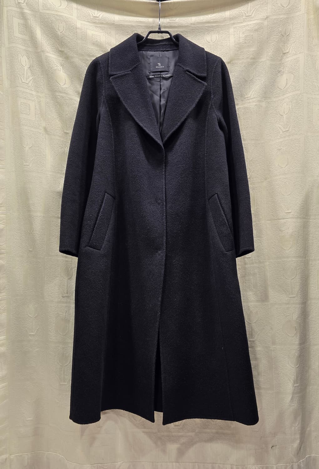 솔레지아 SOLEZIA 핸드메이드 모+캐시미어 코트 66~77 상품이미지1