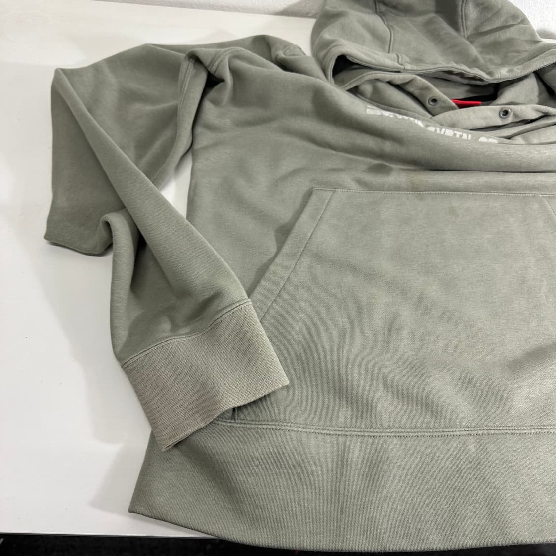 XL 나이키 카키 에어포스 후드티 상품이미지3