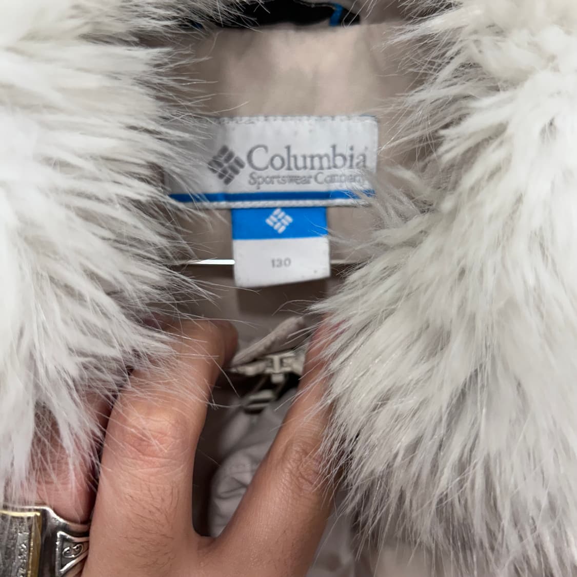 컬럼비아 키즈 옴니히트 구스다운 후드 롱패딩 상품이미지3