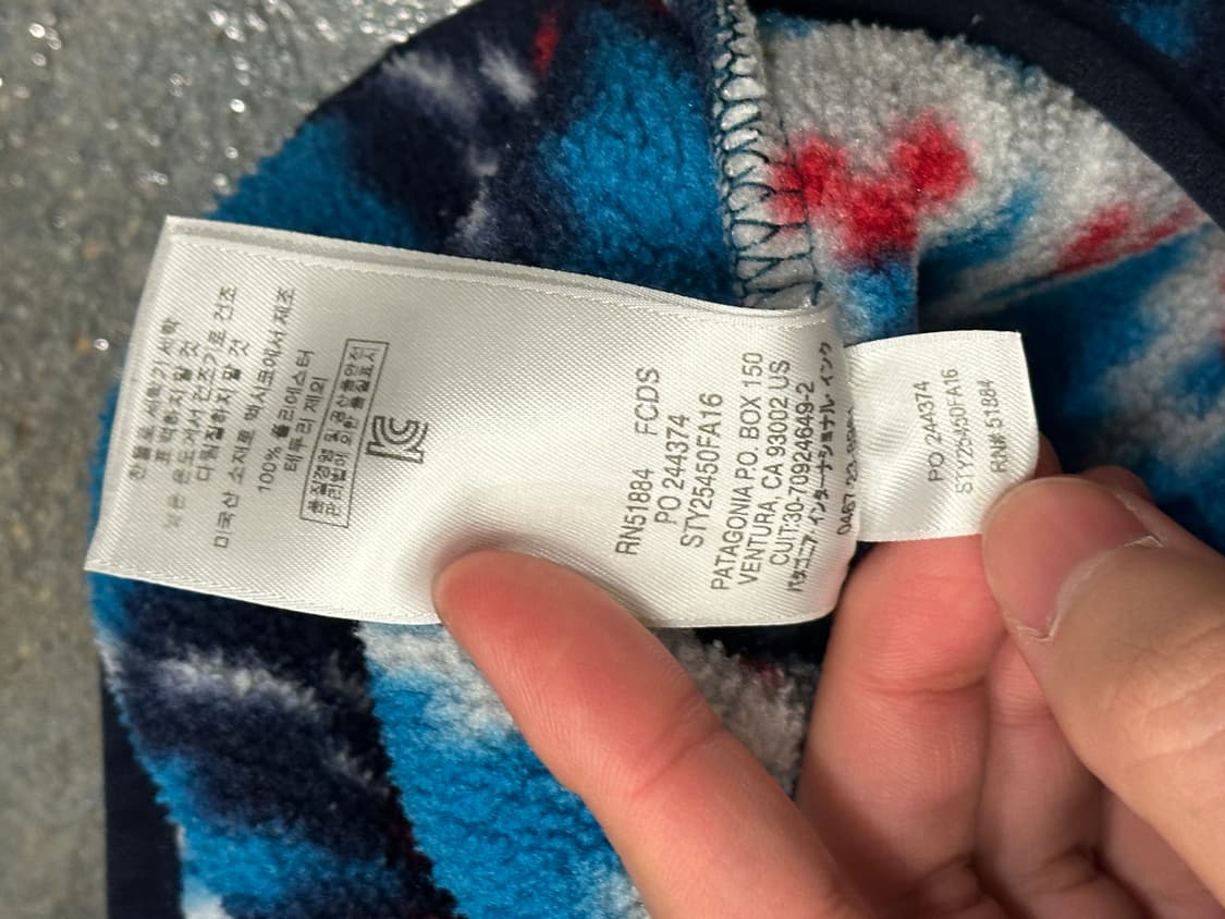 파타고니아 신칠라 스냅티 아즈텍 플리스 M 상품이미지6