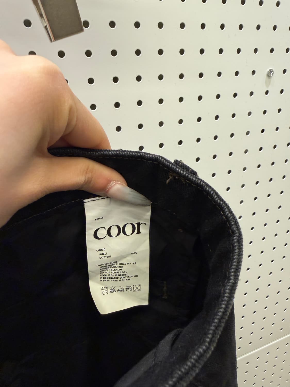 쿠어 투턱 와이드 코튼 팬츠 U984 상품이미지5