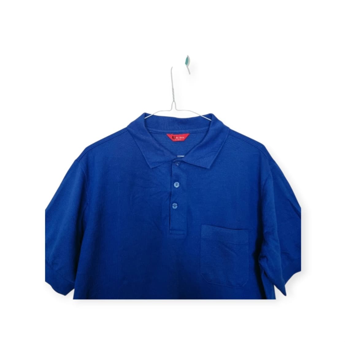 UNi Rex 남성 블루 폴로 반팔티셔츠 2벌일괄/L사이즈 상품이미지2