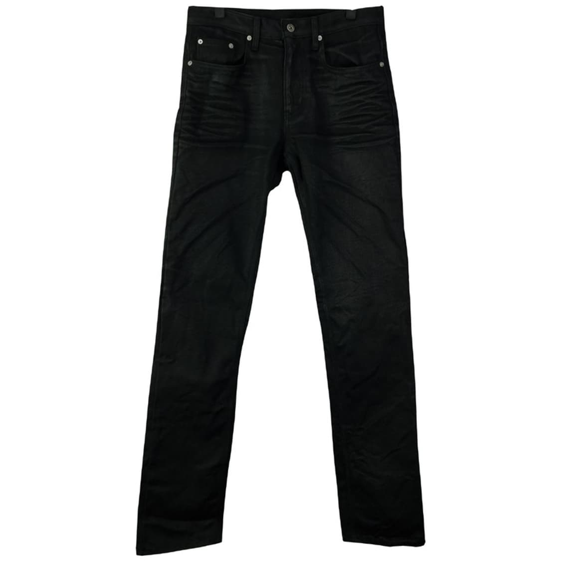 [선데이오프클럽] 왁스드 코딩 스트레이트 레그 진 코팅진 M20268 상품이미지2