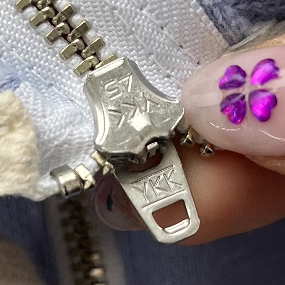 렉토 라벤더 반집업 후드티 상품이미지6