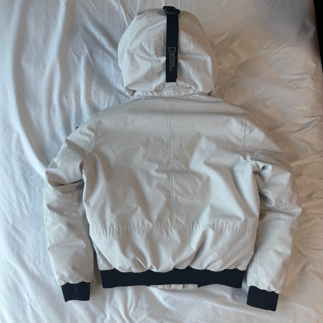 네셔널지오그래픽 숏패딩 구스다운 (M)사이즈 상품이미지7