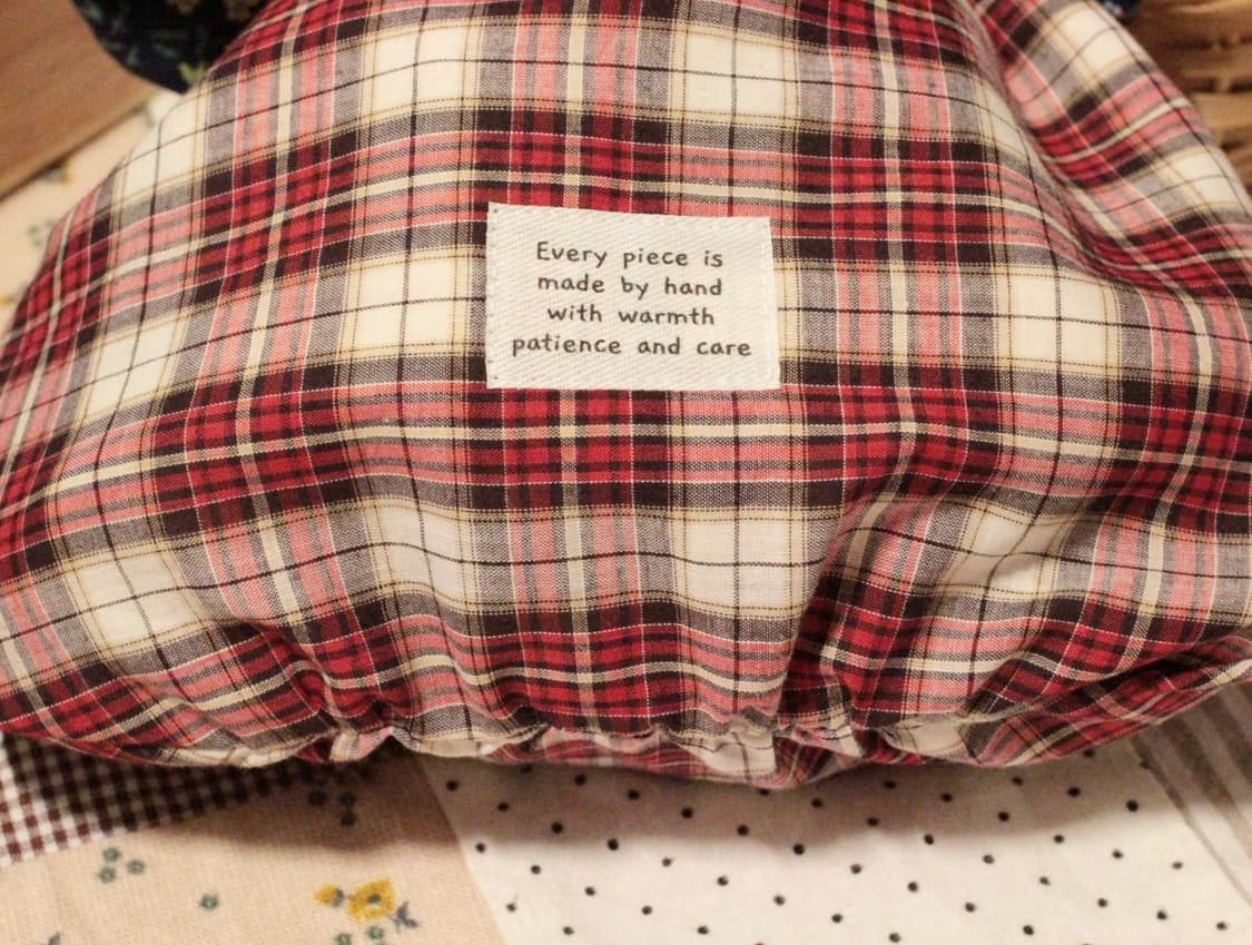 핸드메이드 리본 밴딩 셔링 파우치 상품이미지4