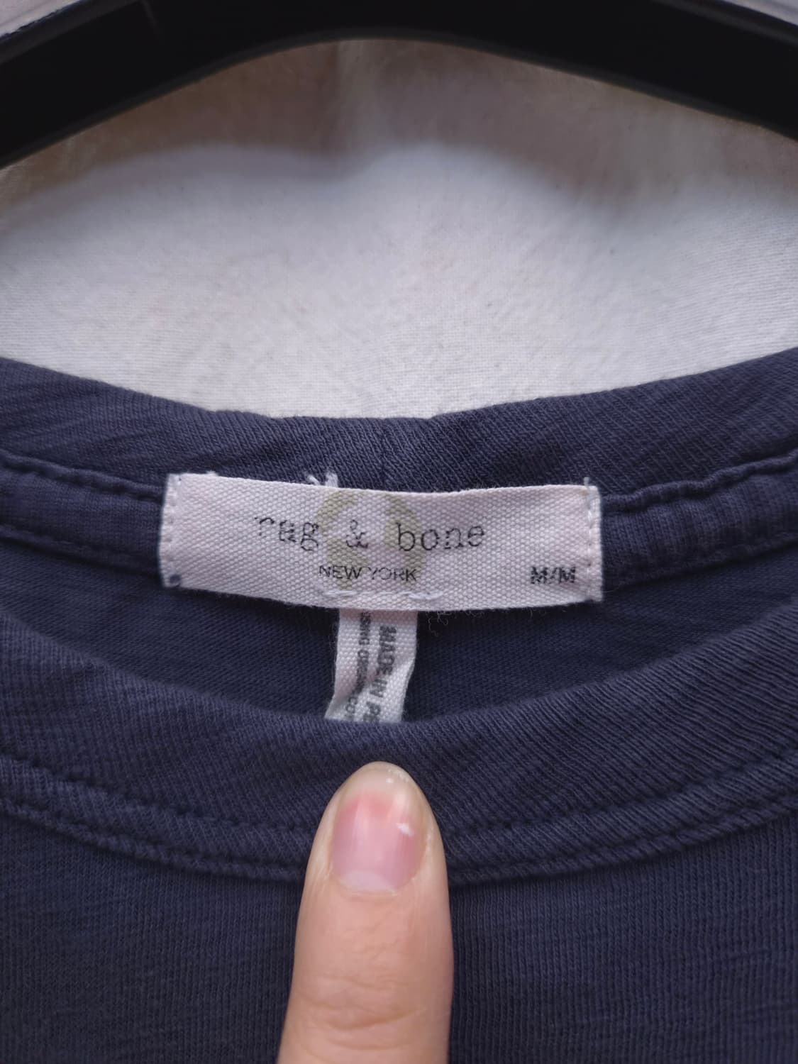 레그앤본 네이비 반팔 티셔츠 상품이미지2