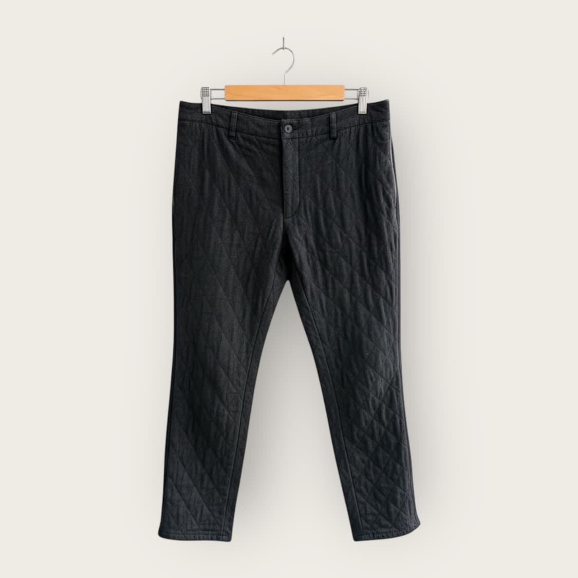 32~33/ 에르메스 레더블랜딩 퀄팅 패딩 팬츠 상품이미지1