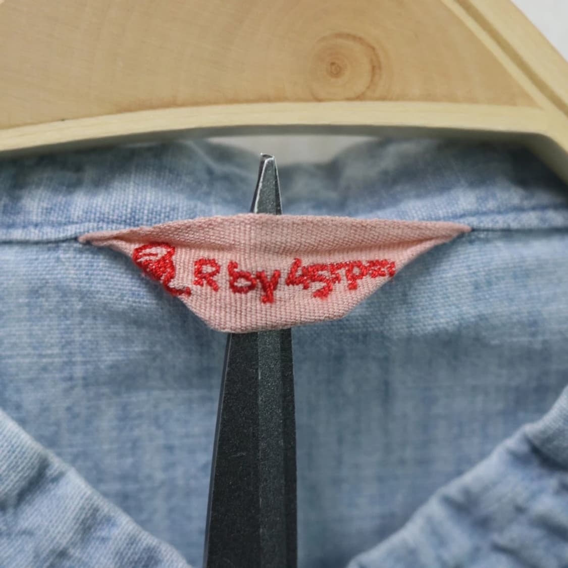 R BY 45RPM 아노락 데님 셔츠 61979 상품이미지8