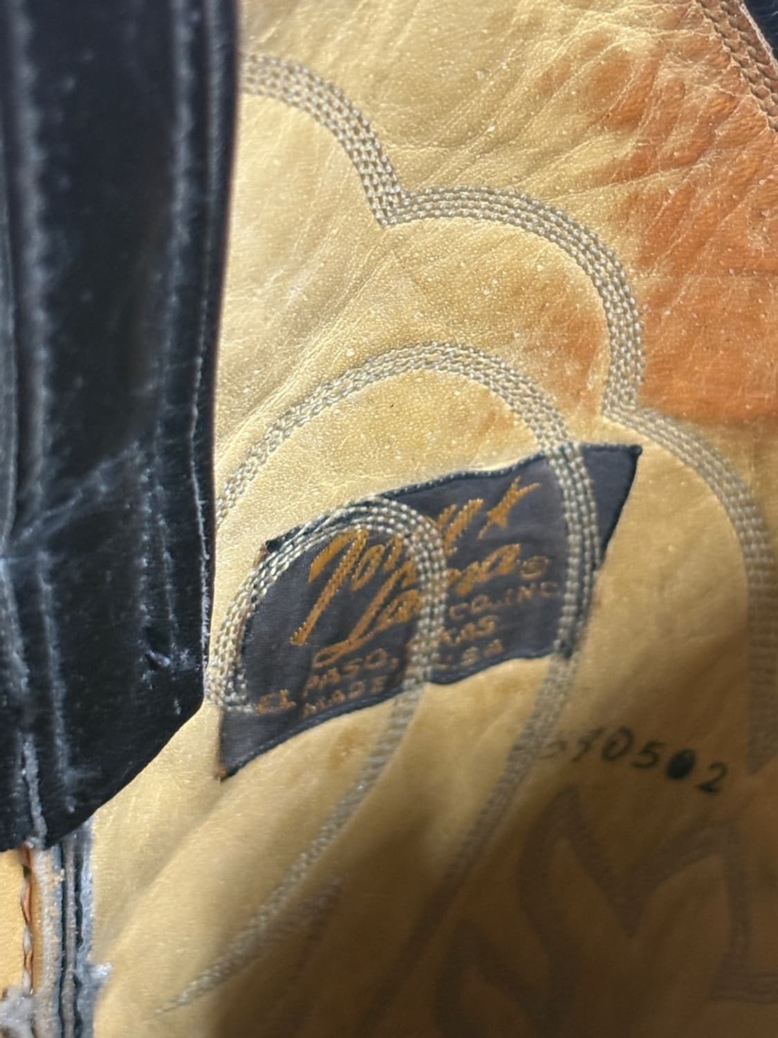 토니 라마 빈티지 웨스턴 카우보이 부츠 Made in USA 상품이미지9