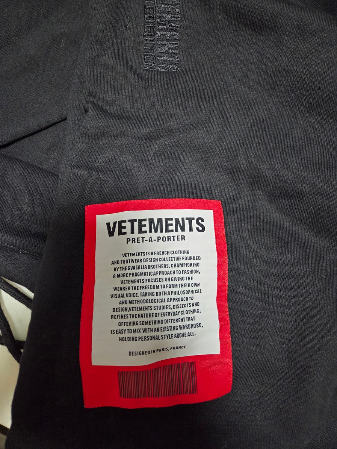 베트멍 로고패치 후드티  상품이미지5