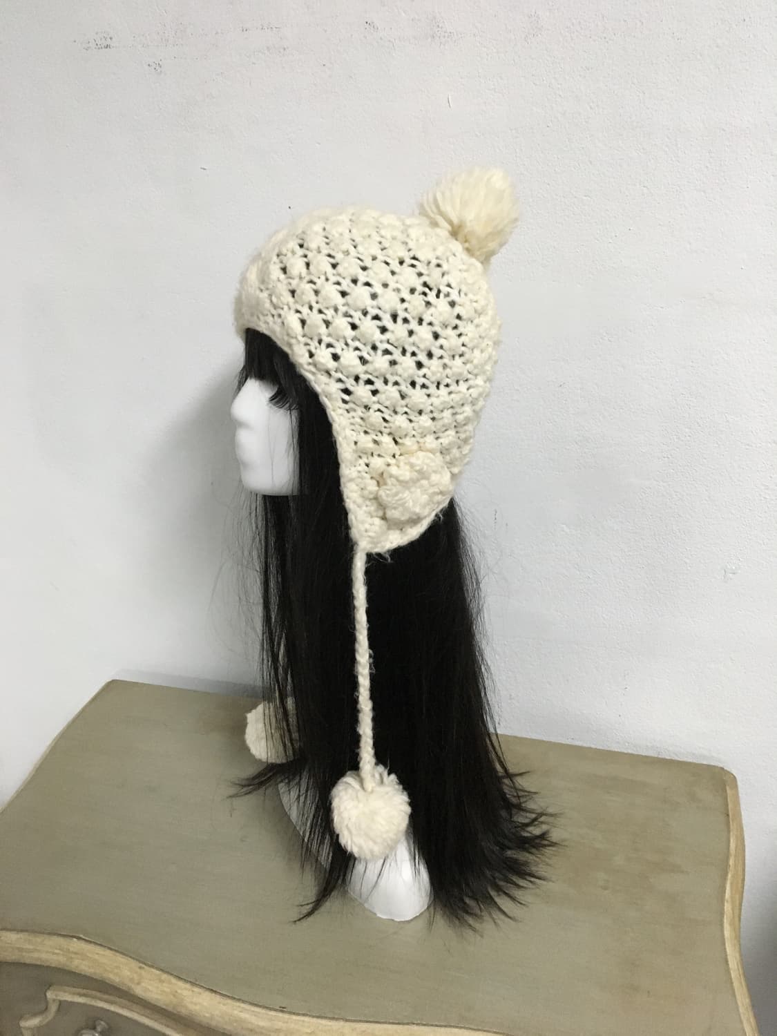  pom pom knit beanie 상품이미지1