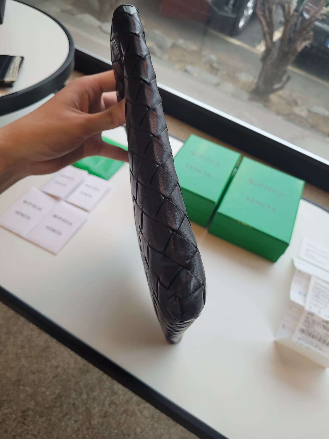 보테가베네타 투톤 클러치 백 상품이미지9