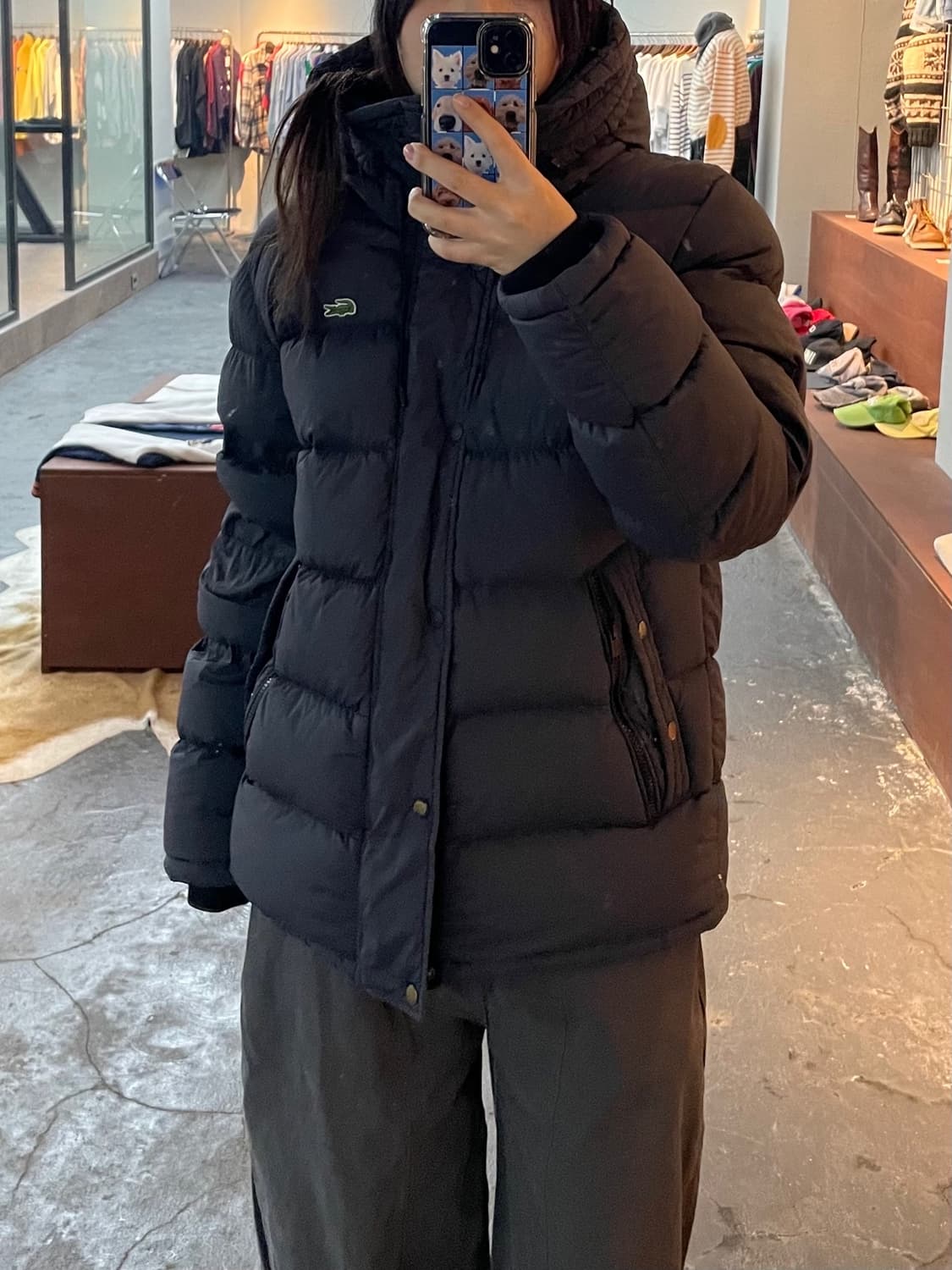 라코스테 구스 다운 패딩 H235 상품이미지1