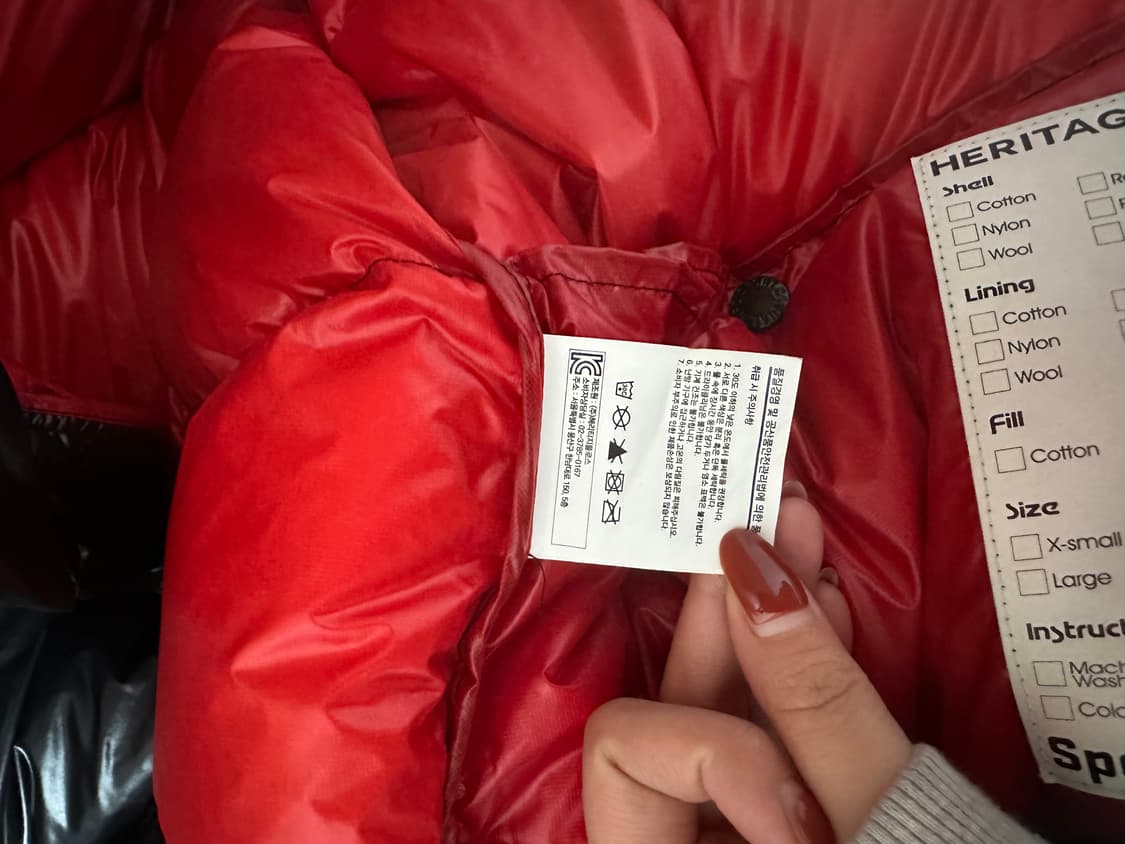 헤리티지플로스 패딩(m) 상품이미지3