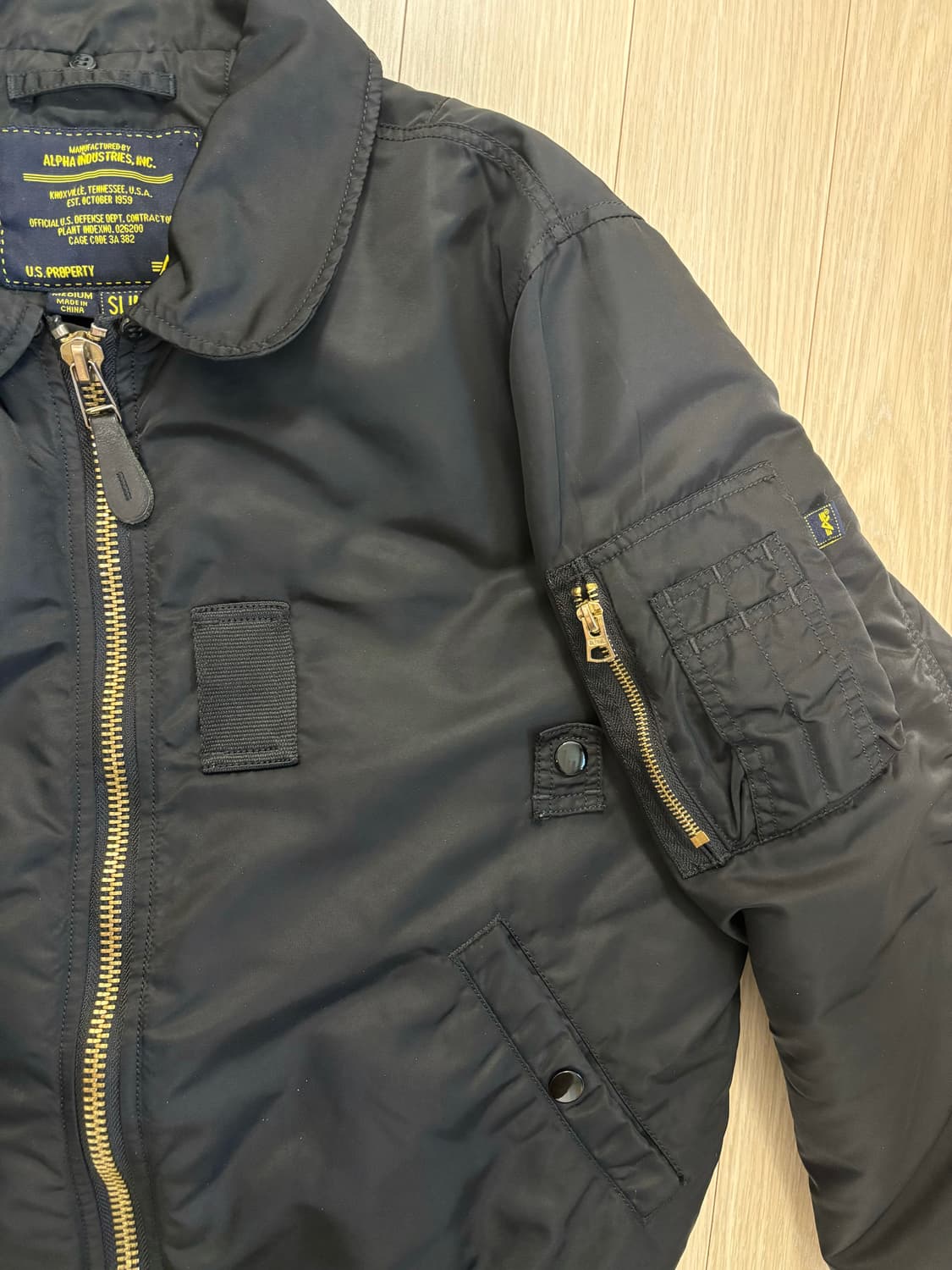 알파인더스트리 B-15 마원 자켓 M 상품이미지3