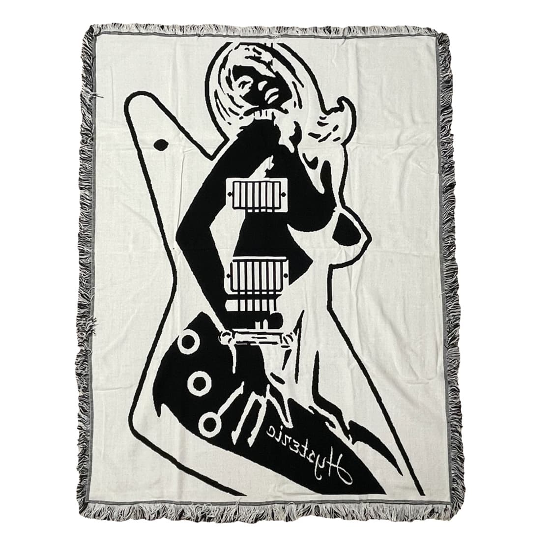 히스테릭글래머 블랭킷 블랙/화이트 상품이미지2