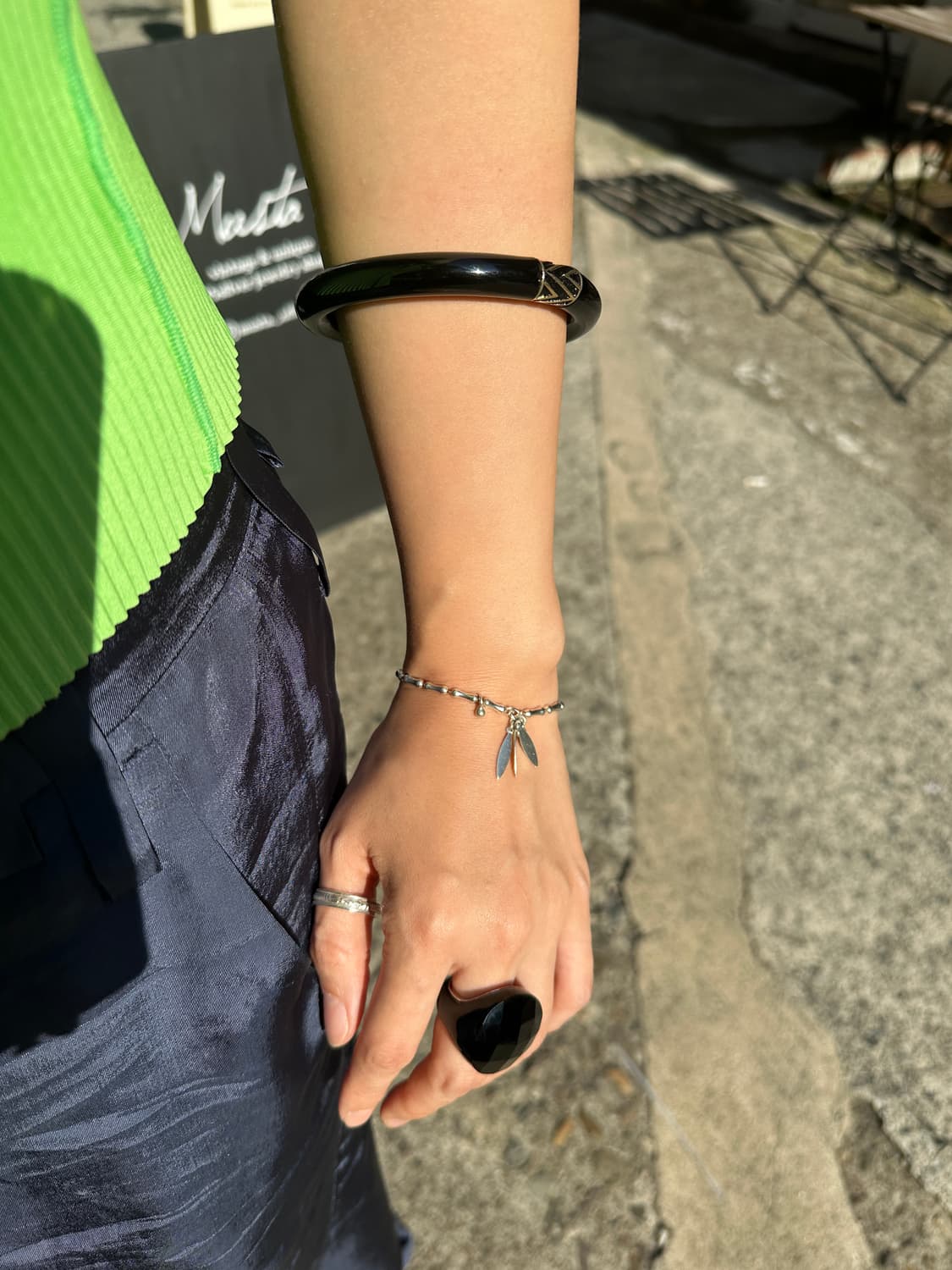 Bamboo 925silver bracelet🎋 상품이미지7