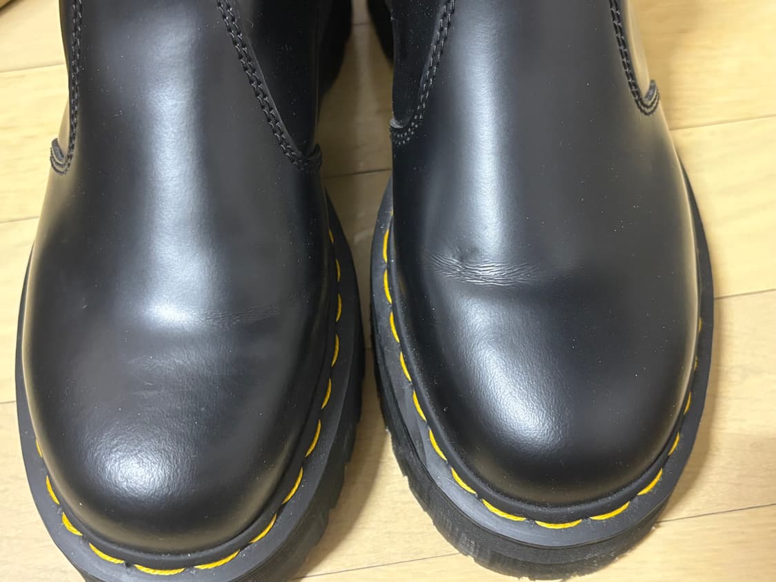 닥터마틴 2976 쿼드 블랙 폴리시드 스무스 UK7 상품이미지3