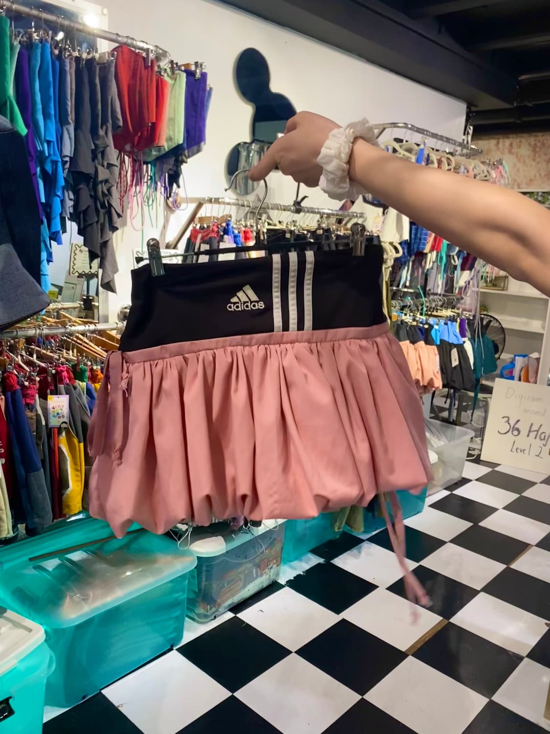 (새상품) Adidas balloon 스커트  상품이미지1