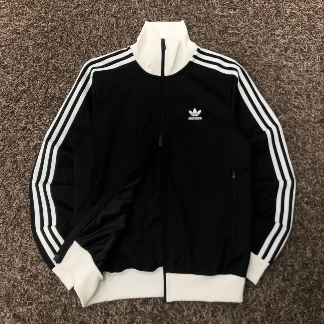 아디다스 클래식 베켄바우어 투웨이 검흰 져지 트랙 자켓 상품이미지1
