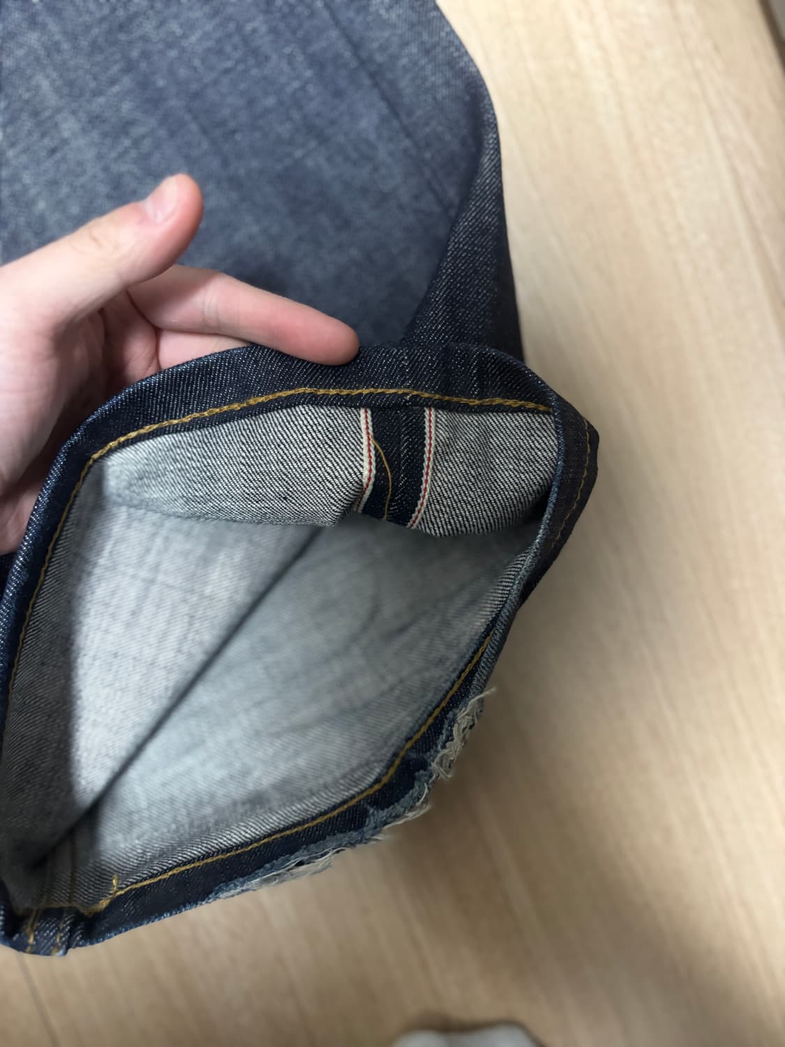 No maintenance 14온즈 베기 셀비지 데님  상품이미지4