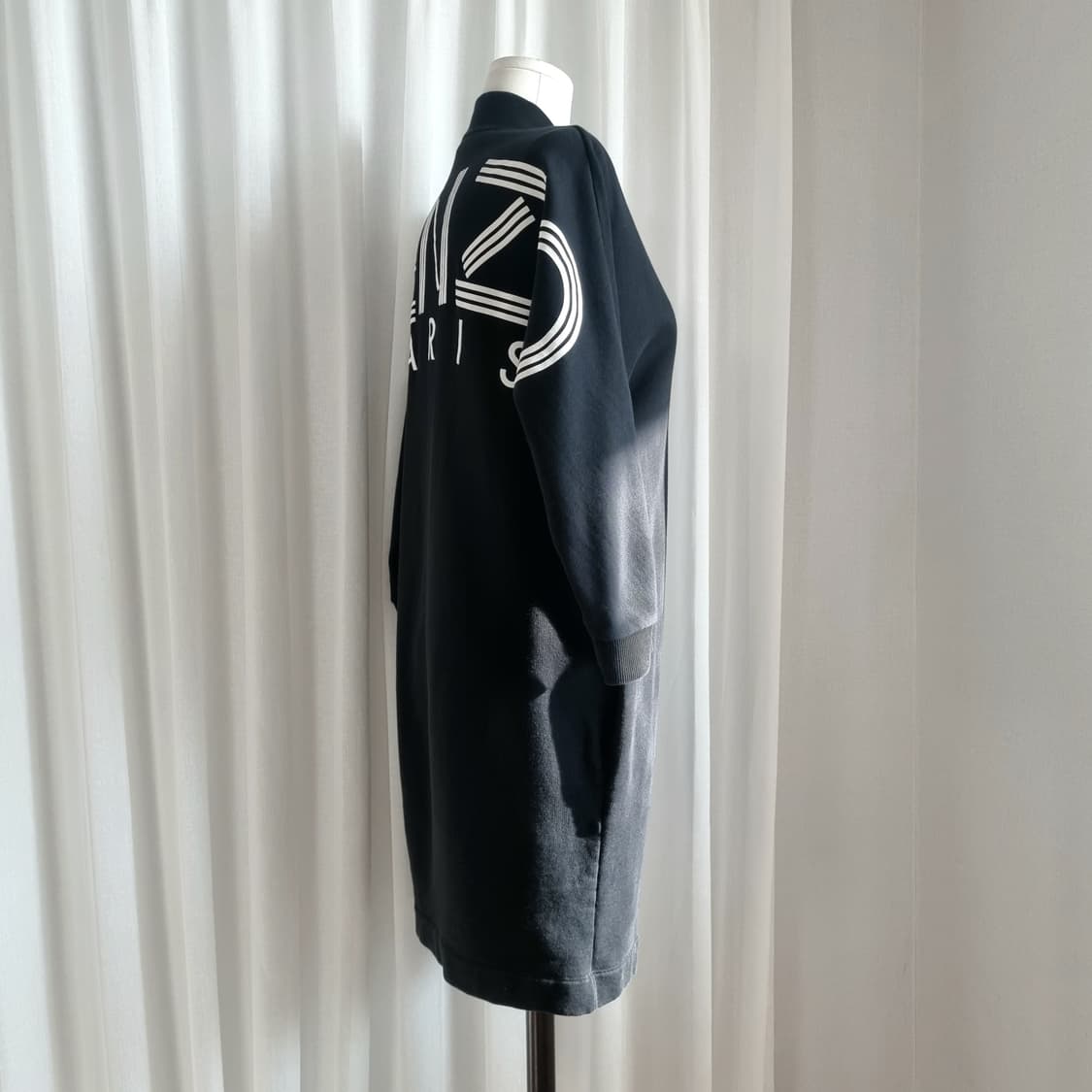 KENZO 겐조 오버핏 로고 맨투맨 원피스 (55-66/표기S) 상태최상 상품이미지3