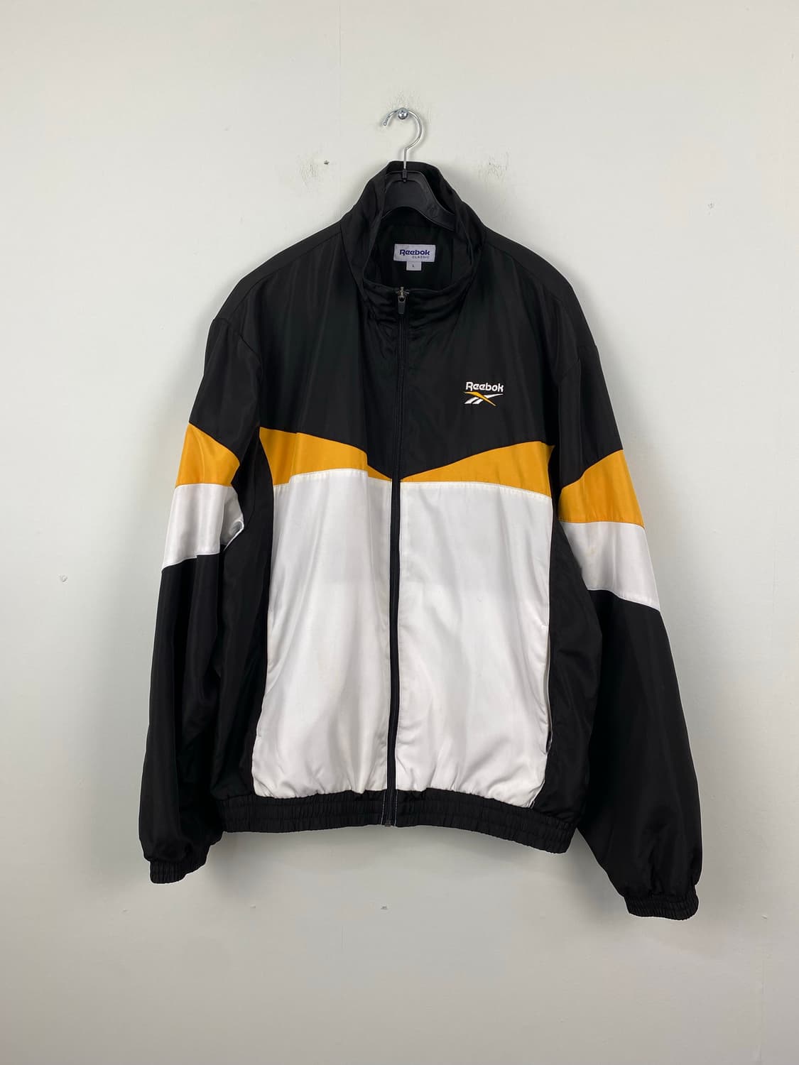 리복 클래식 올드스쿨 벡터 백로고 트랙자켓 바람막이 L 상품이미지2