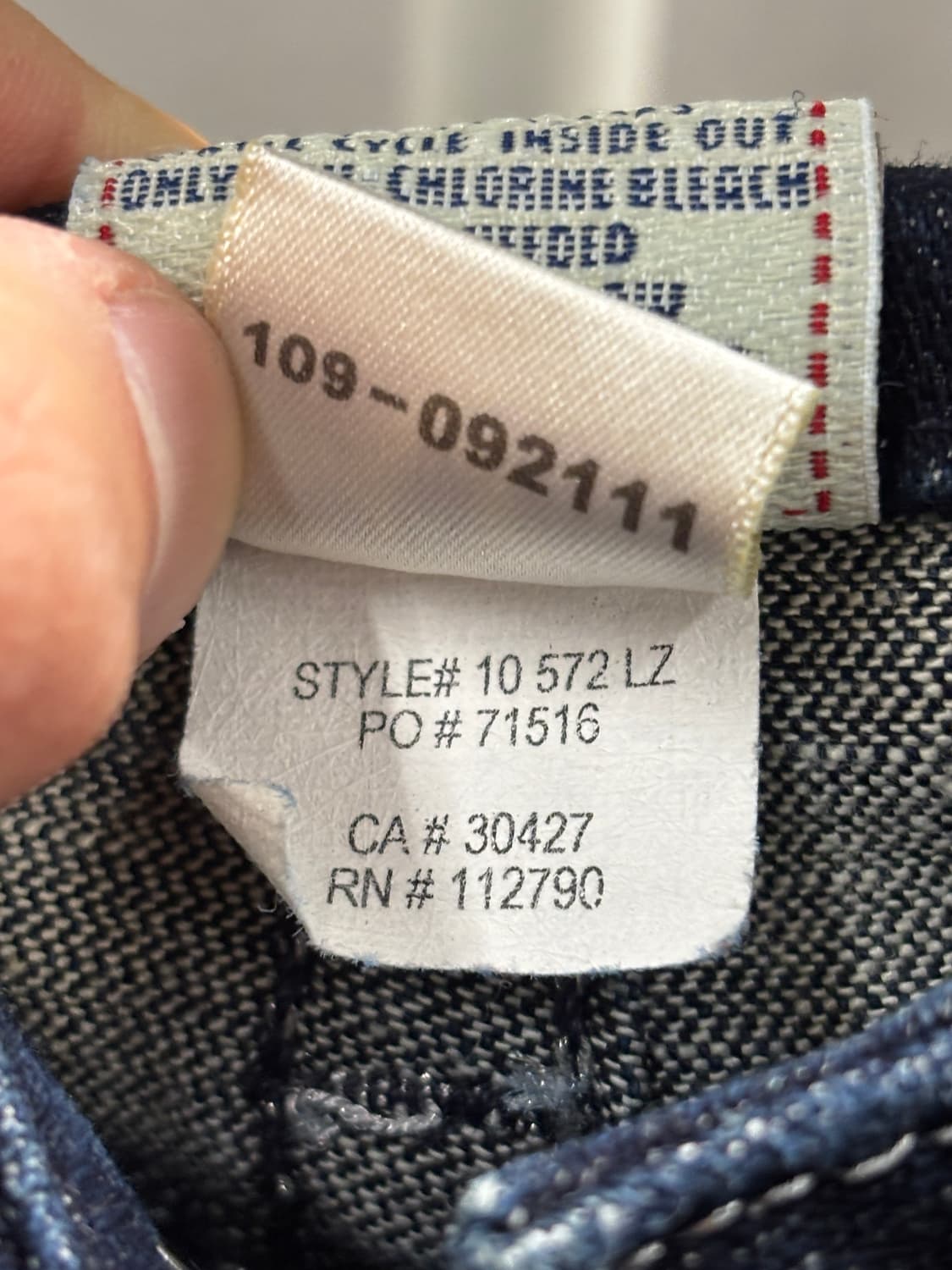 트루릴리전 진청 데님 청바지 26 상품이미지6