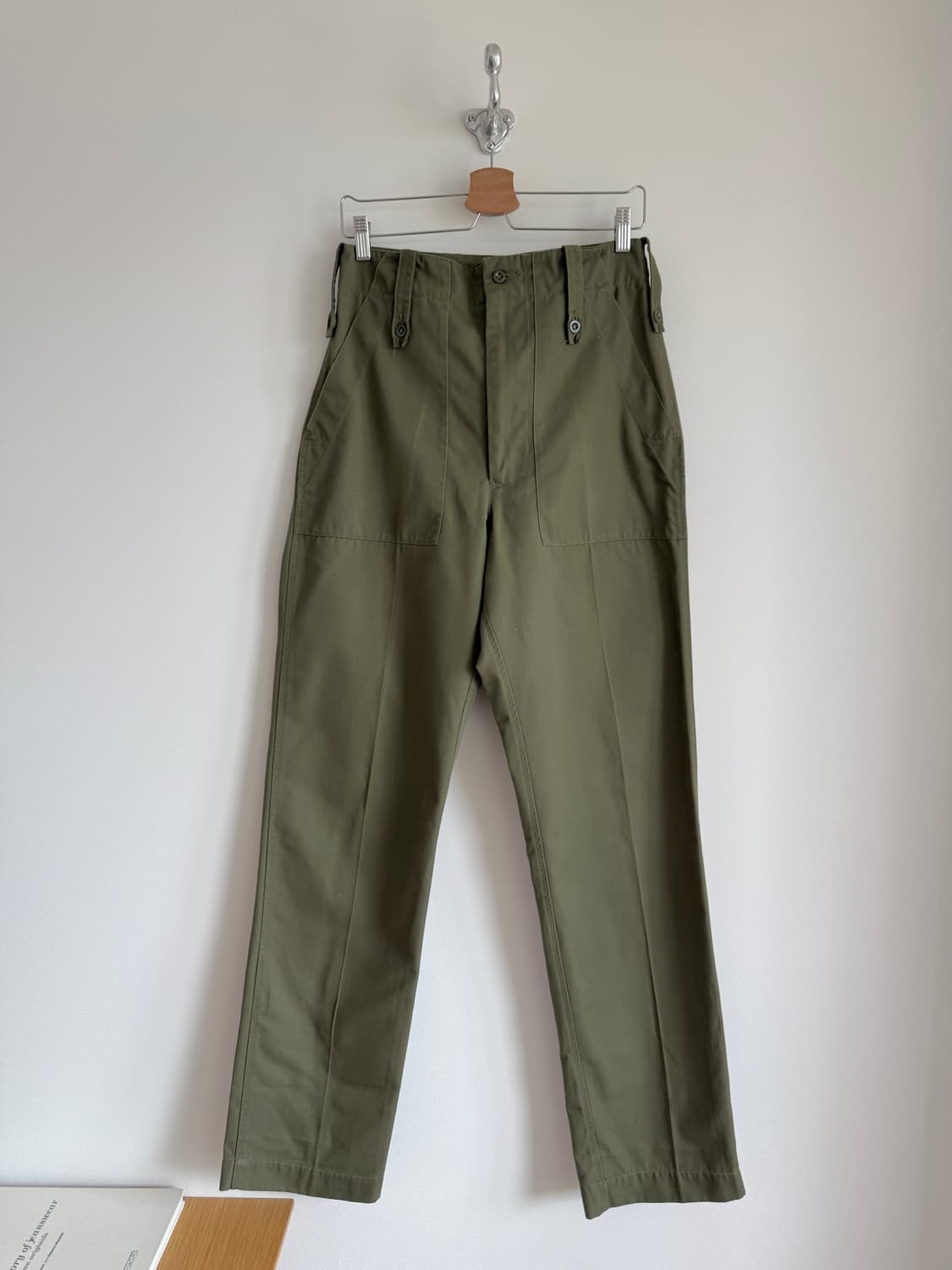 Pre owned 밀리터리 코튼 팬츠(OPTI ZIP) 상품이미지1
