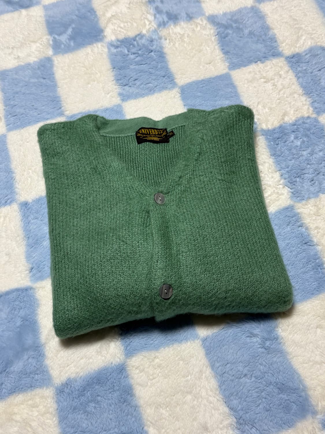 UNIVERD72 유니버드72 니트 가디건 그린 XL 상품이미지1