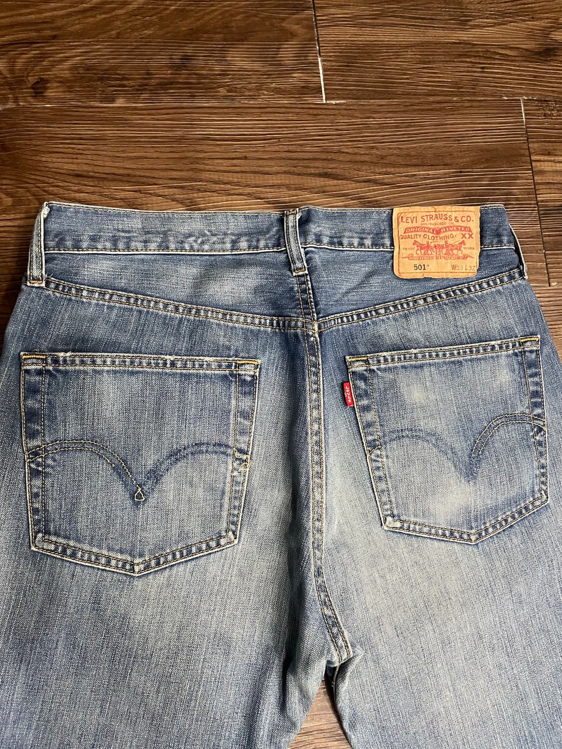 00s 리바이스 501 데님 팬츠 상품이미지8