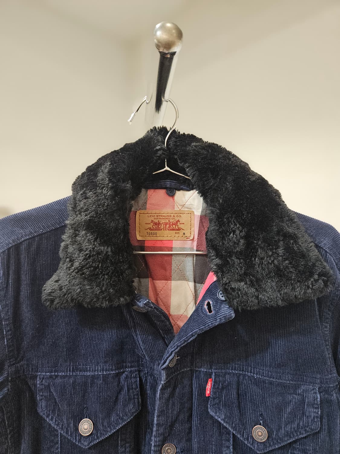 리바이스 코듀로이 쉐르파 트러커 자켓 상품이미지2