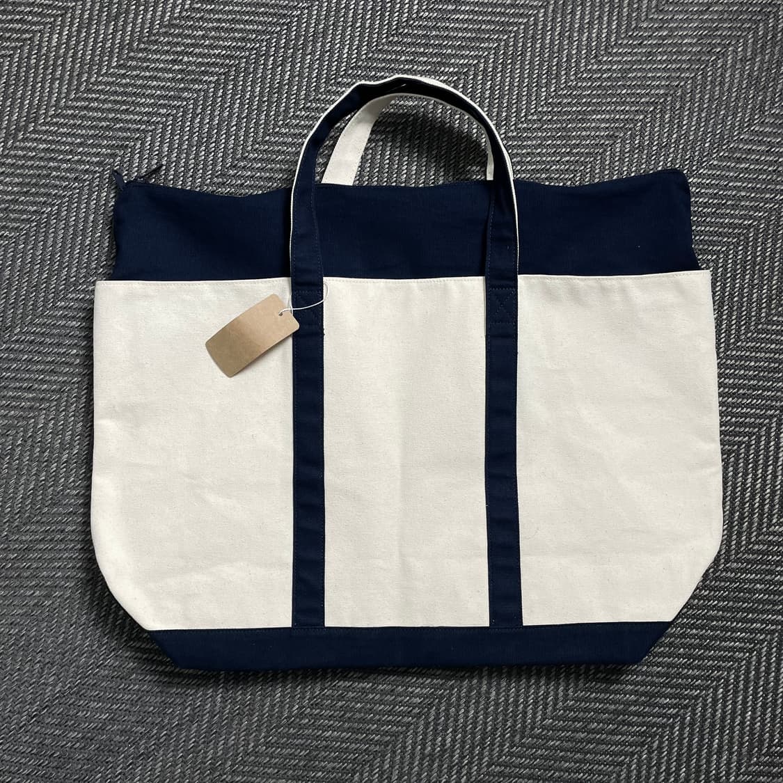 YELE 예일 투톤 캔버스 에코 도트백y 4533 상품이미지3