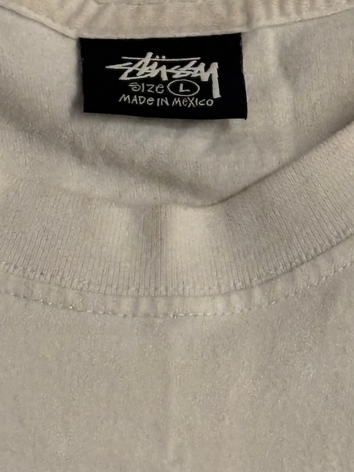 스투시 퍼지 다이스 티셔츠 화이트 L 상품이미지5