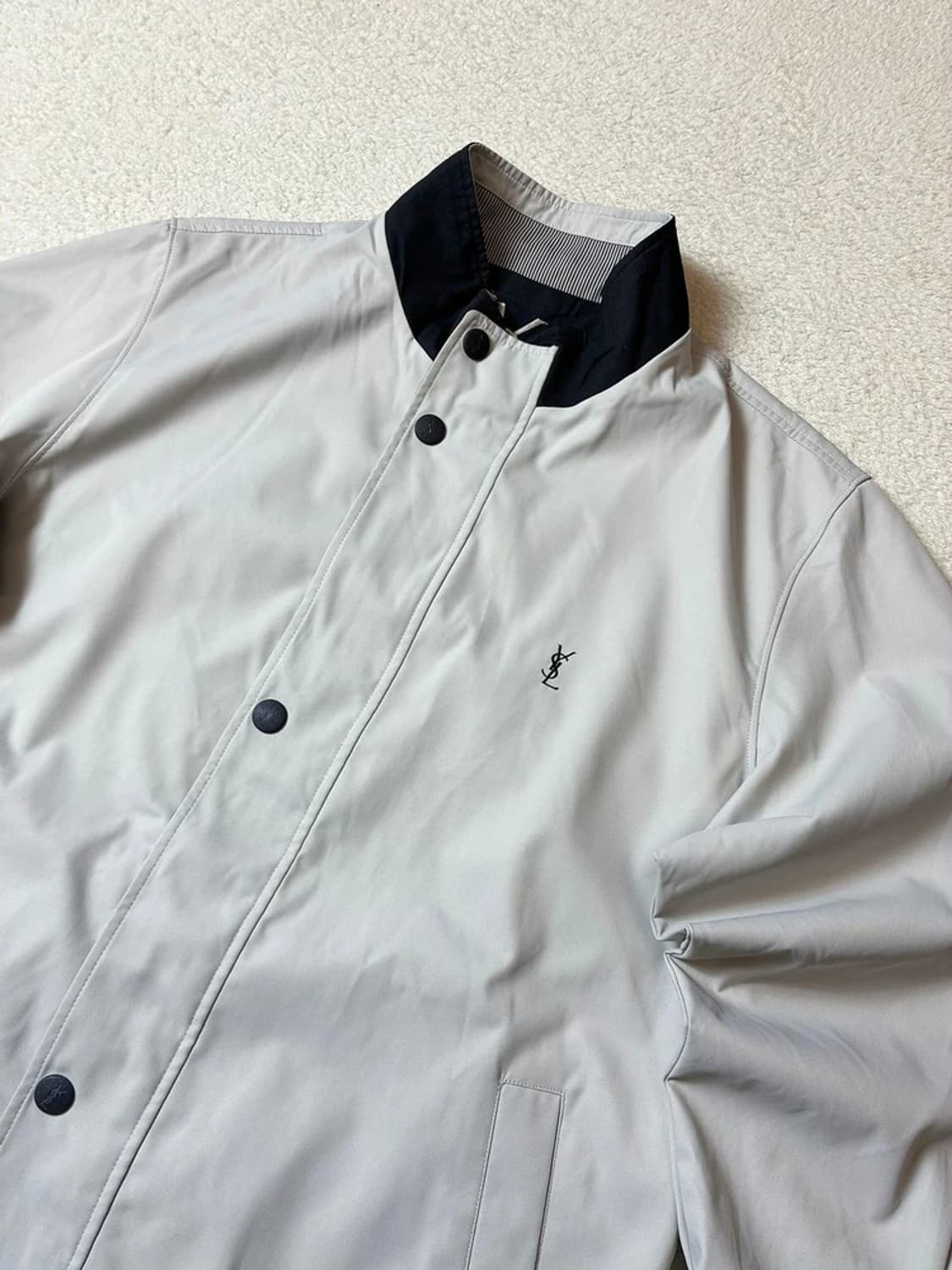 입생로랑 YSL 00s 자수로고 스윙톱 자켓 PN7483 상품이미지2