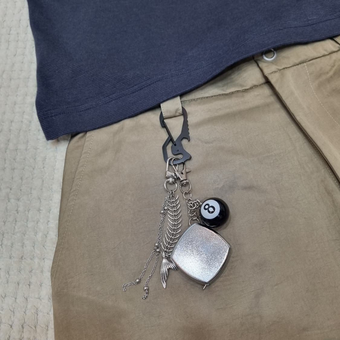 ⚡️Silver Bite 키체인 silver keychain 상품이미지5