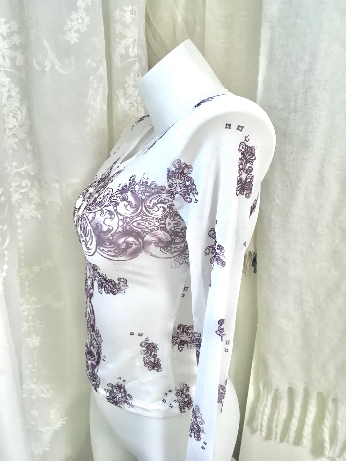 오리엔탈 펑크 프린팅 롱슬리브 상품이미지7