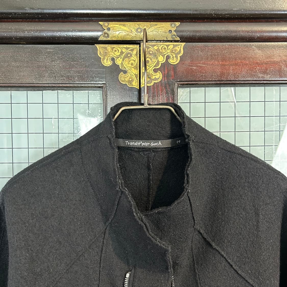 트랜짓 리버시블 축융 울 자켓 상품이미지5